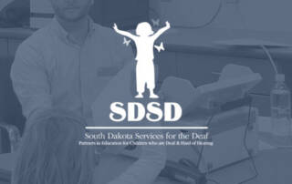 South Dakota Services for the Deaf Logo