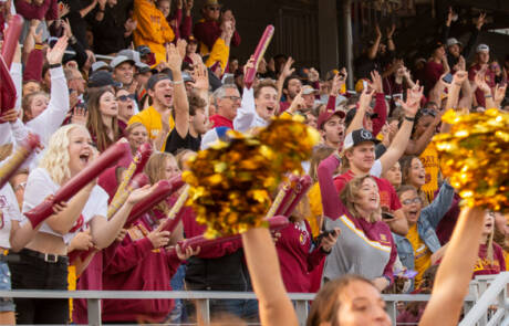 Northern State University Cheering Section