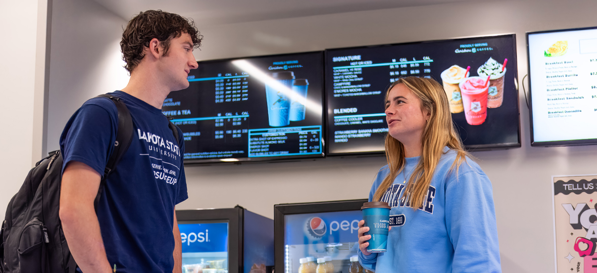 DSU_Mealplan DSU Students at coffee shop